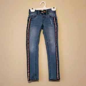 Justice size 6 mid rise jeggings